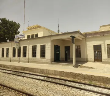 عکس ایستگاه راهآهن سمنان