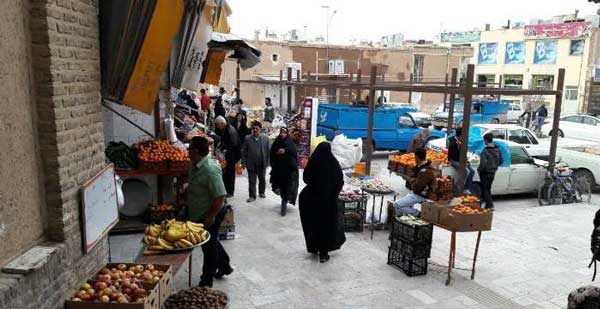 بازار سمنان در آستانه نوروز ۹۶/گزارش تصویری