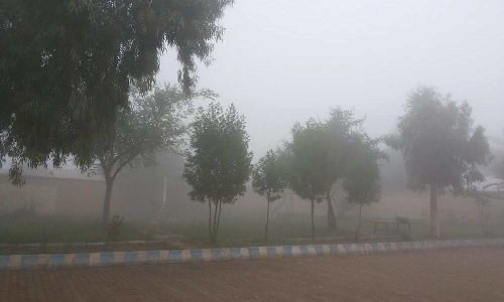 آسمان مناطق شمالی استان سمنان “مه‌آلود” می‌شود