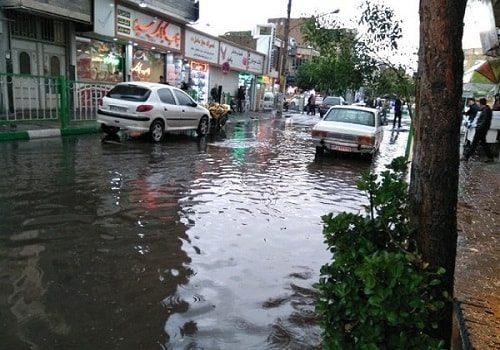 احتمال آب گرفتگی و سیلابی شدن مسیل‌ها در استان