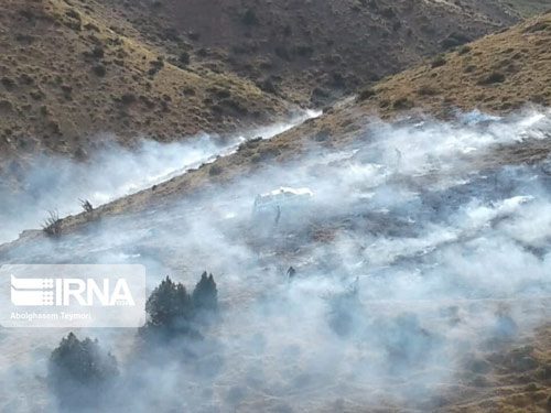 کاهش ۹۲ درصد آتش سوزی منابع طبیعی استان سمنان