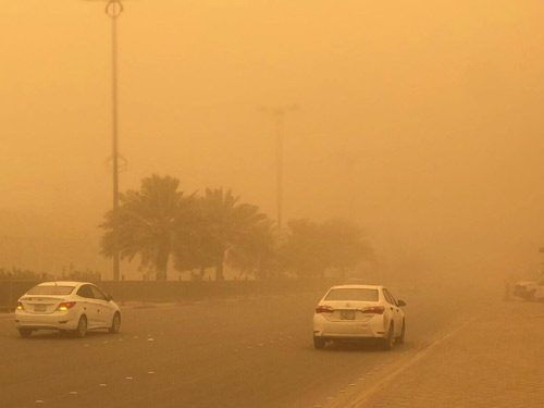 هشدار نارنجی هواشناسی سمنان و ناسالم‌شدن کیفیت هوا