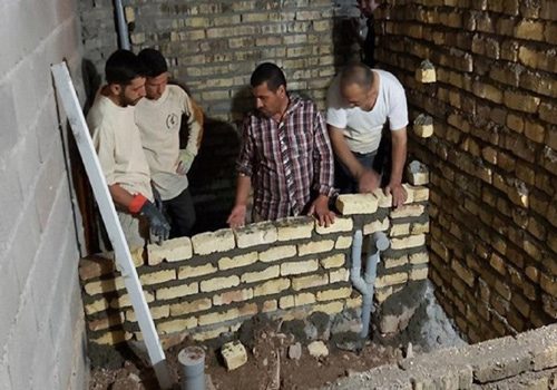 همت بسیجیان سمنانی در ساخت منزل برای خانواده کم‌برخوردار