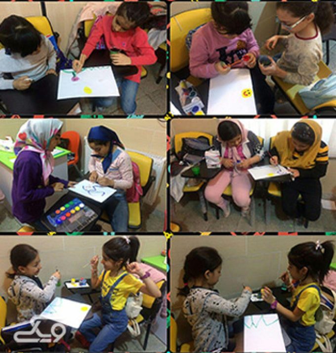 کارگاه نقاشی به زبان انگلیسی جهت کودکان