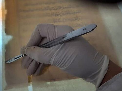 مرمت بیش از ۲۰ نسخه خطی تاریخی در سمنان