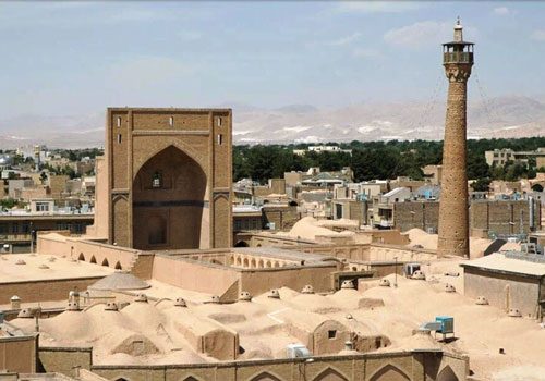 تنها مسجد جامع دارای باغ ایران در سمنان قابلیت ثبت جهانی دارد