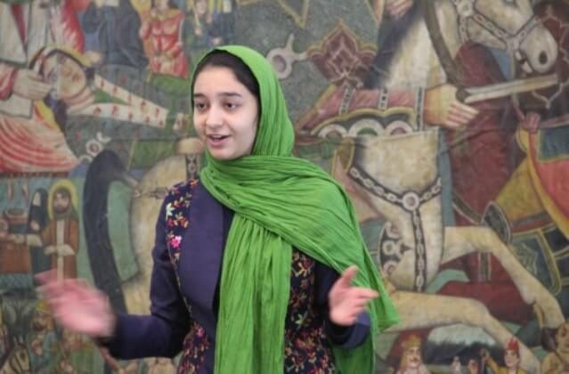 دختر نوجوان سمنانی سفیر سازمان شهروندان جهانی شد