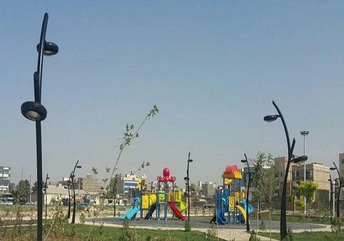 افتتاح بوستان روزیه در ایام دهه ی فجر