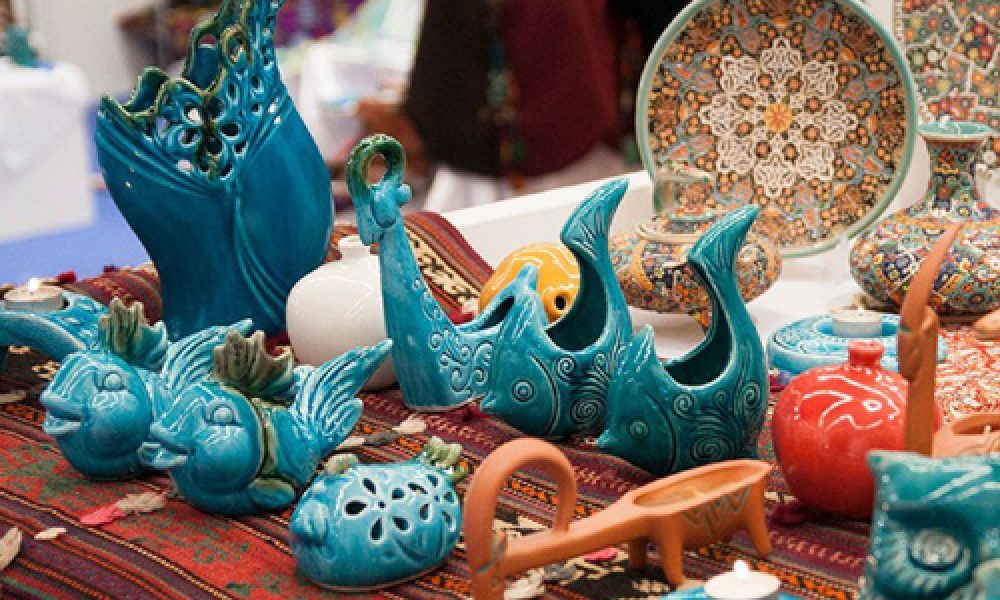 سمنان میزبان سومین نمایشگاه منطقه‌ای صنایع‌دستی شد
