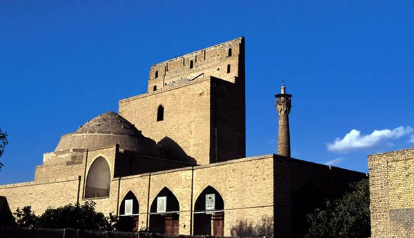 مسجد جامع سمنان با قدیمی ترین منار جنبان ایران