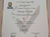 training certificate 