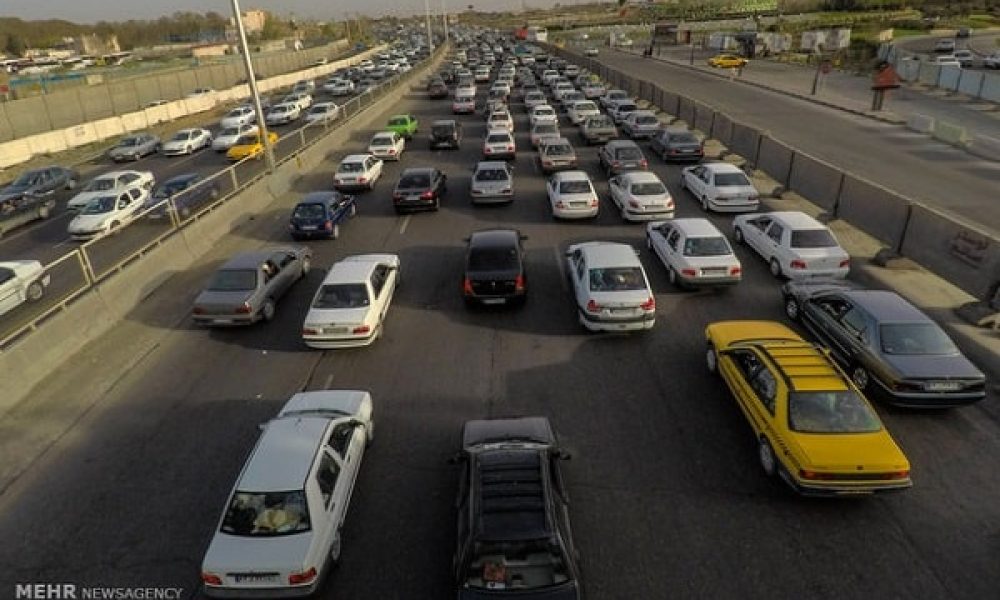 تابستان پر ترافیک در جاده های استان سمنان