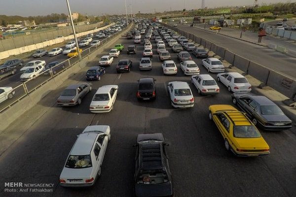 تابستان پر ترافیک در جاده های استان سمنان