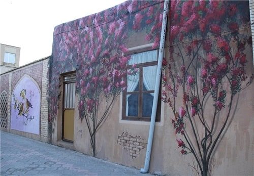 دیوارهای شهر سمنان نقاشی می‌شوند