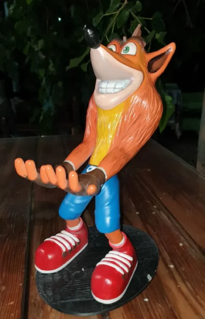 پایه دسته پلستیشن _کراش تولید شده با پرینتر سه بعدی FDM