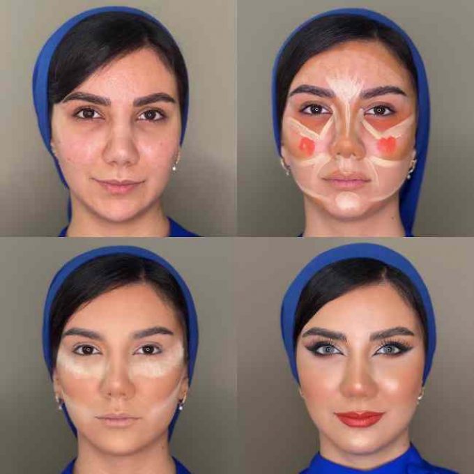 میکاپ حرفه ای سوریاس