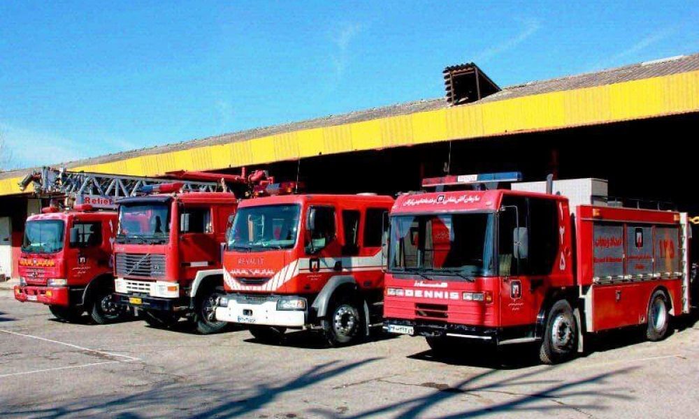 استقرار یک ایستگاه آتش نشانی در مسکن مهر سمنان