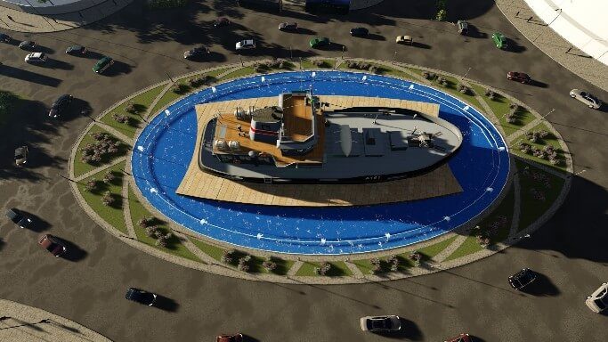 آغاز عملیات اجرایی طرح احداث میدان شهید ‌دریادار همتی