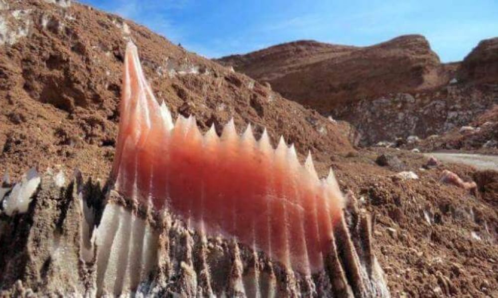 آشنایی با غار نمکی گرمسار + تصاویر