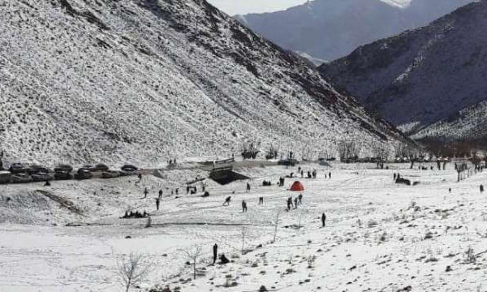 پیست اسکی منطقه چاشم شهمیرزاد/گزارش تصویری