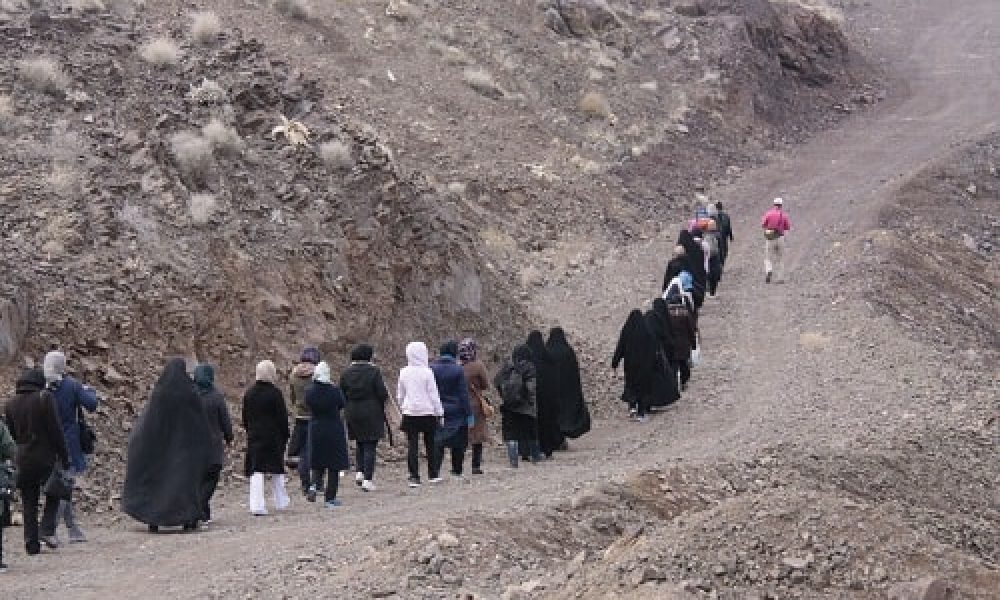 برگزاری همایش کوهپیمایی ویژه بانوان سمنانی