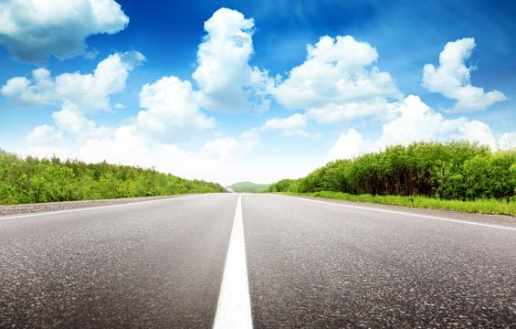 لغزندگی جاده در محورهای شمالی استان سمنان