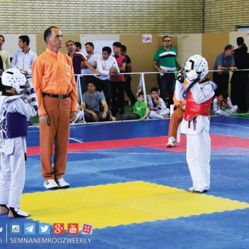 تکواندوکاران خردسال استان، به روی شیاپ‌چانگ رفتند