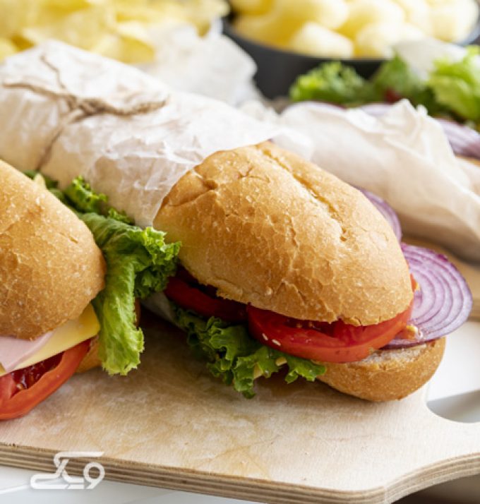 ساندویچ سرد سه‌سوته