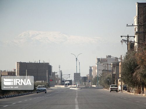 وضعیت کیفیت هوای سمنان به خاطر آلاینده‌ها زرد شد