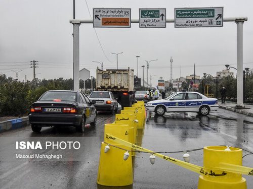 بازگرداندن ۷۰۶ خودروی غیربومی از ورودی های استان سمنان