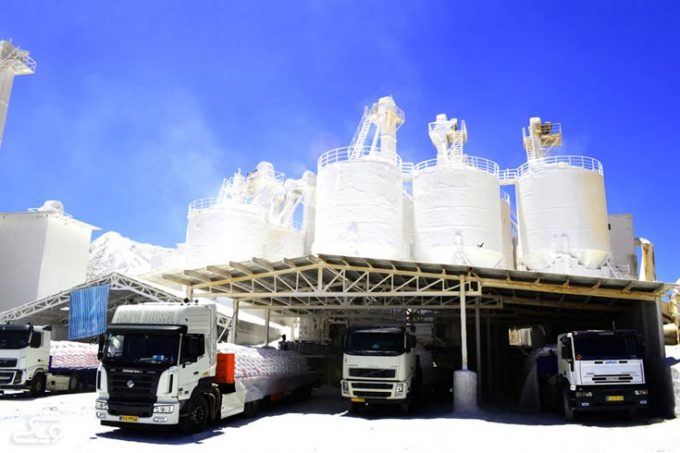 کارخانه گچ سیمین سمنان