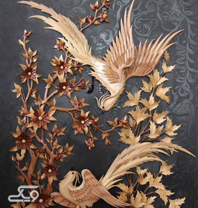 معرق و منبت چوب توسکا