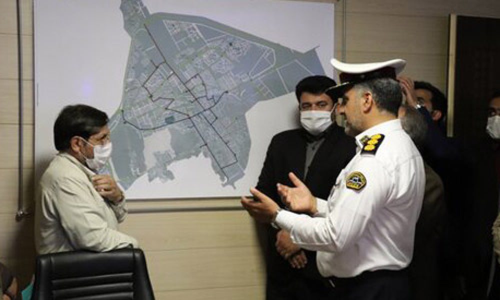 مرکز پایش تصویری و کنترل ترافیک شهرداری سمنان افتتاح شد