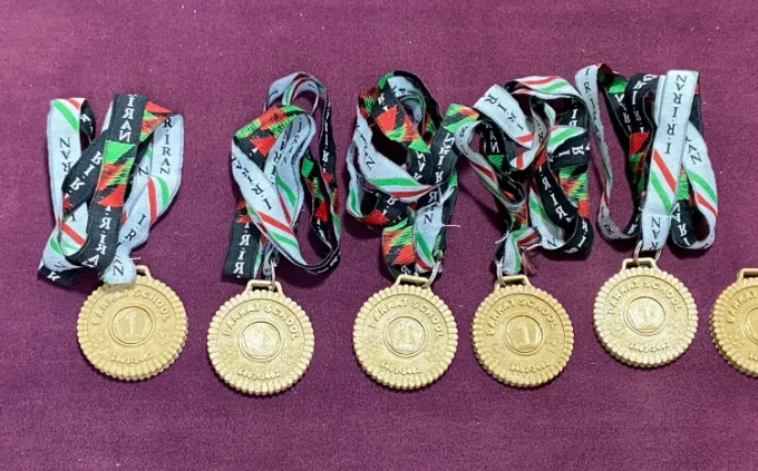 نمونه مدال های شخصی سازی شده تولید شده با پرینتر FDM