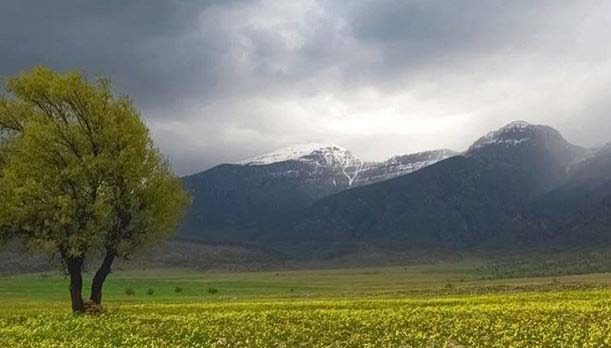 رخ‌نمایی پاییز با کاهش ۱۰ درجه‌ای دما و بارش برف و باران در سمنان