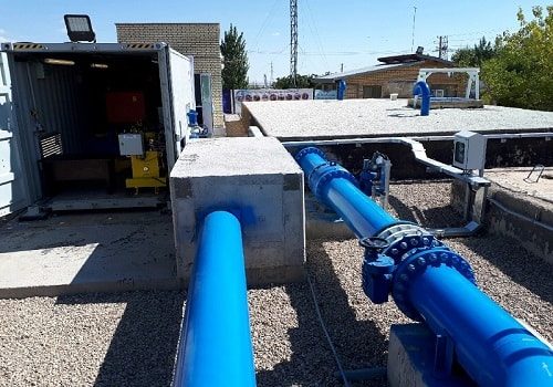 افتتاح نیروگاه برق آبی سمنان با حضور وزیر نیرو