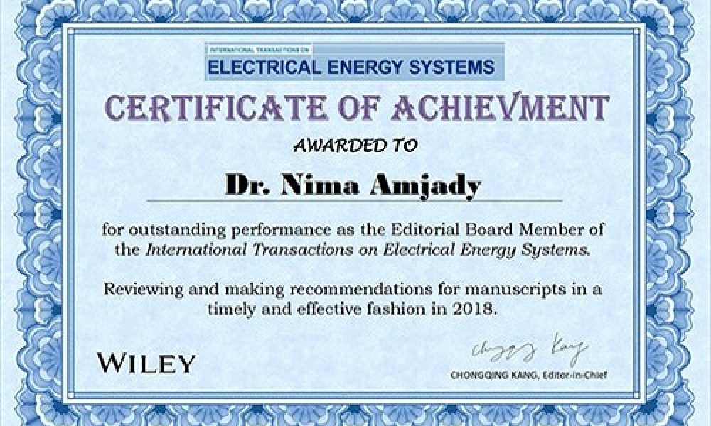 پروفسور امجدی یکی از برترین نخبگان علمی جهان