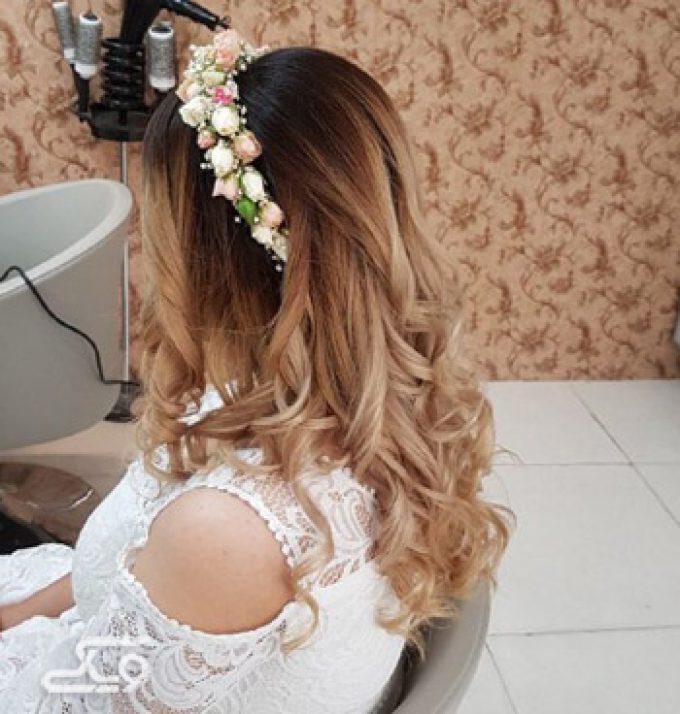 بالیاژ و شینیون عقدکنان