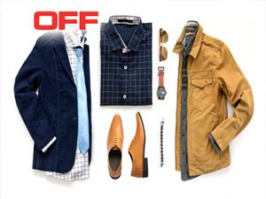 تخفیف ویژه پوشاک مردانه ۷ گراد