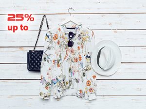 تخفیف میانه بهار پوشاک گارودی