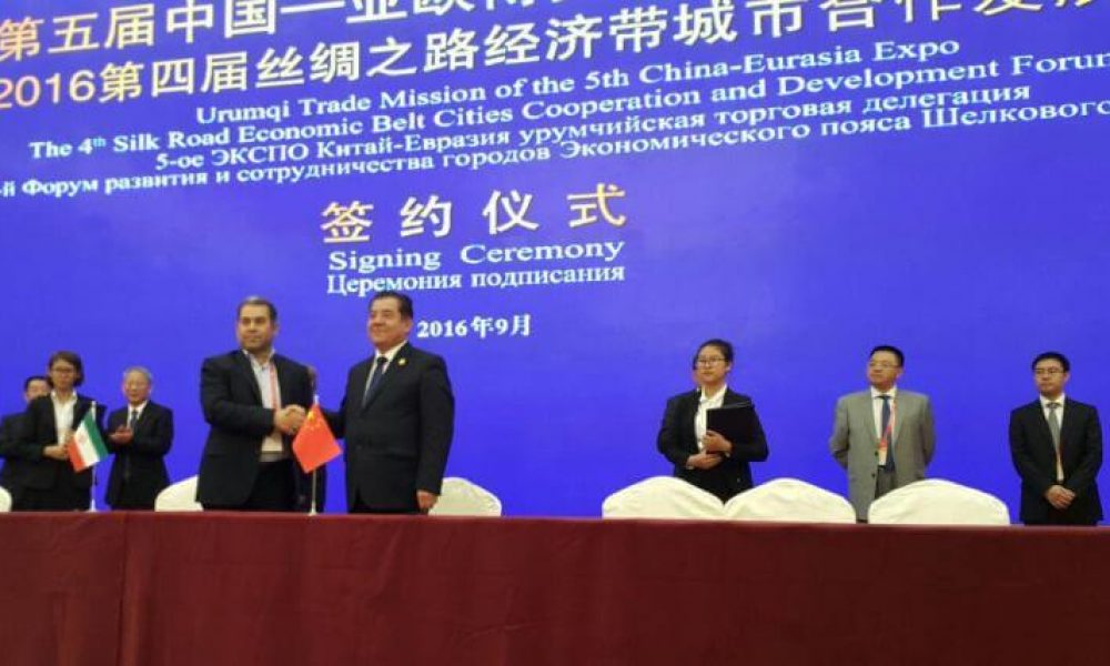 خواهر خواندگی سمنان با شهر ارومچی چین