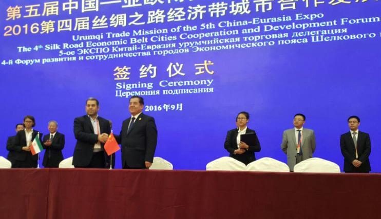 خواهر خواندگی سمنان با شهر ارومچی چین