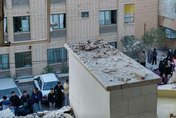 انفجار گاز در مجتمع مسکونی الغدیر سمنان