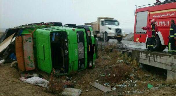 واژگونی خودرو دلیل بیشتر تصادفات رانندگی در استان سمنان