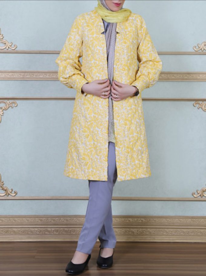 دوخت مانتو با پارچه طرح عالی