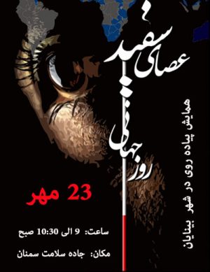 همایش پیاده روی نابینایان