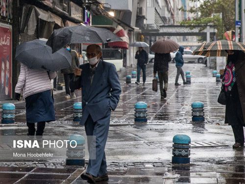 بارش برف و باران در ۲۵ استان کشور طی دو روز آینده