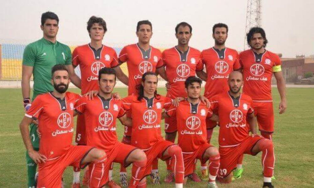 صف آرایی هِف سمنان با نماینده کیش در هفته نخست دور برگشت لیگ دو