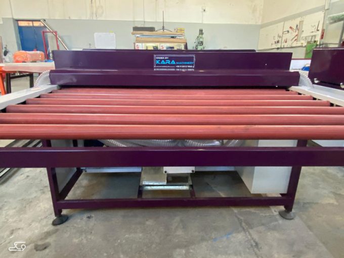 دستگاه تمیزسازی شیشه قبل تولید 