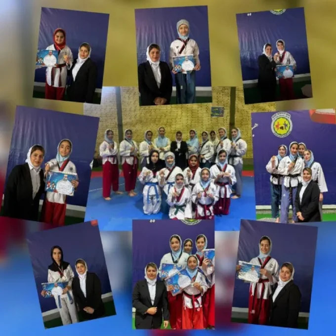 آموزشگاه تکواندو دختران در سمنان